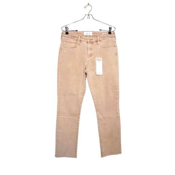 Dear John Blaire High Rise Cuffed Straight Jeans in Rose Dust - Sz 27 - Picture 2 of 10